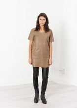 Load image into Gallery viewer, Leather Front Tunic updii