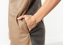 Load image into Gallery viewer, Leather Front Tunic updii